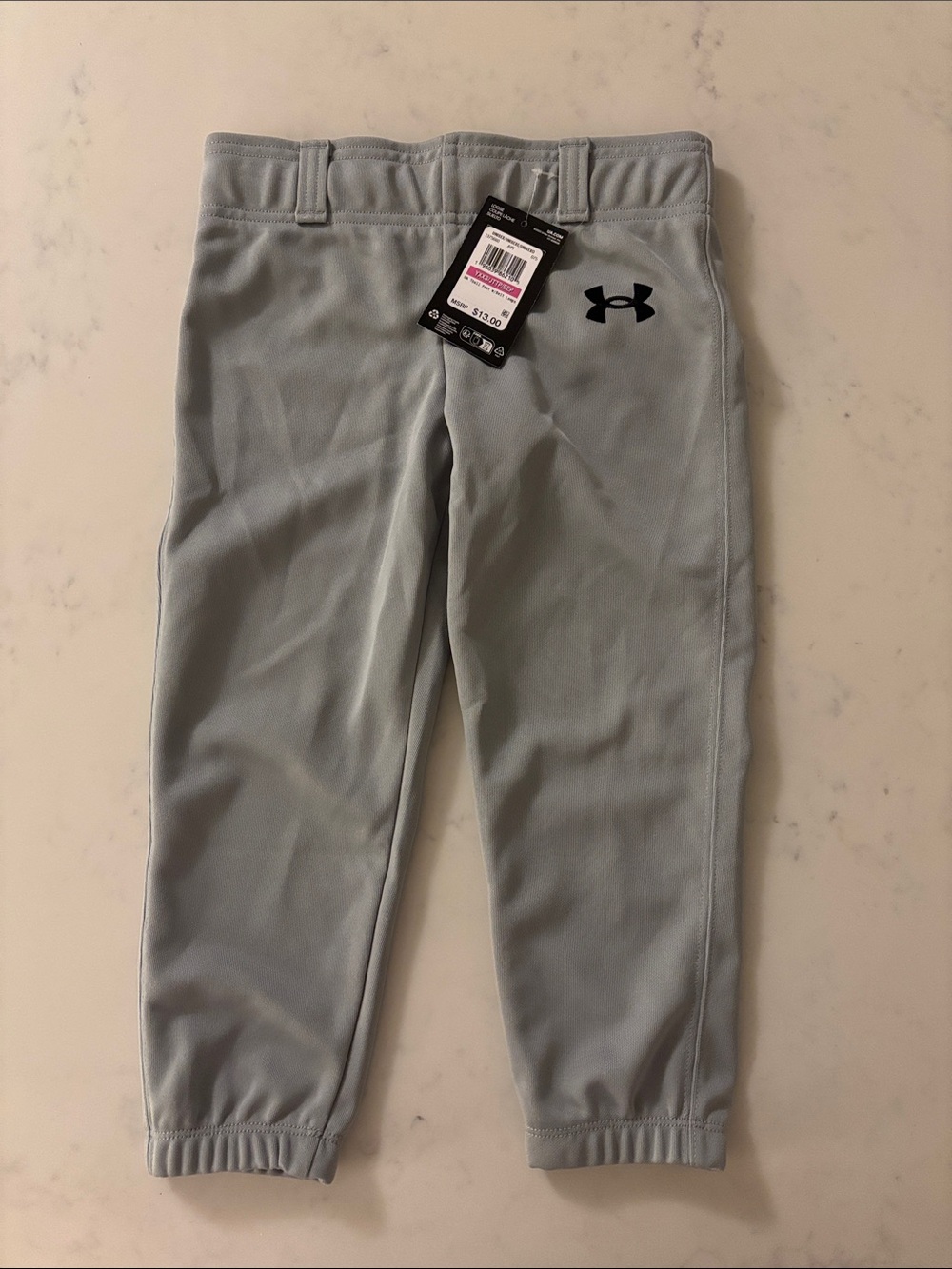 Under Armour Kids Light Gray baseball pants